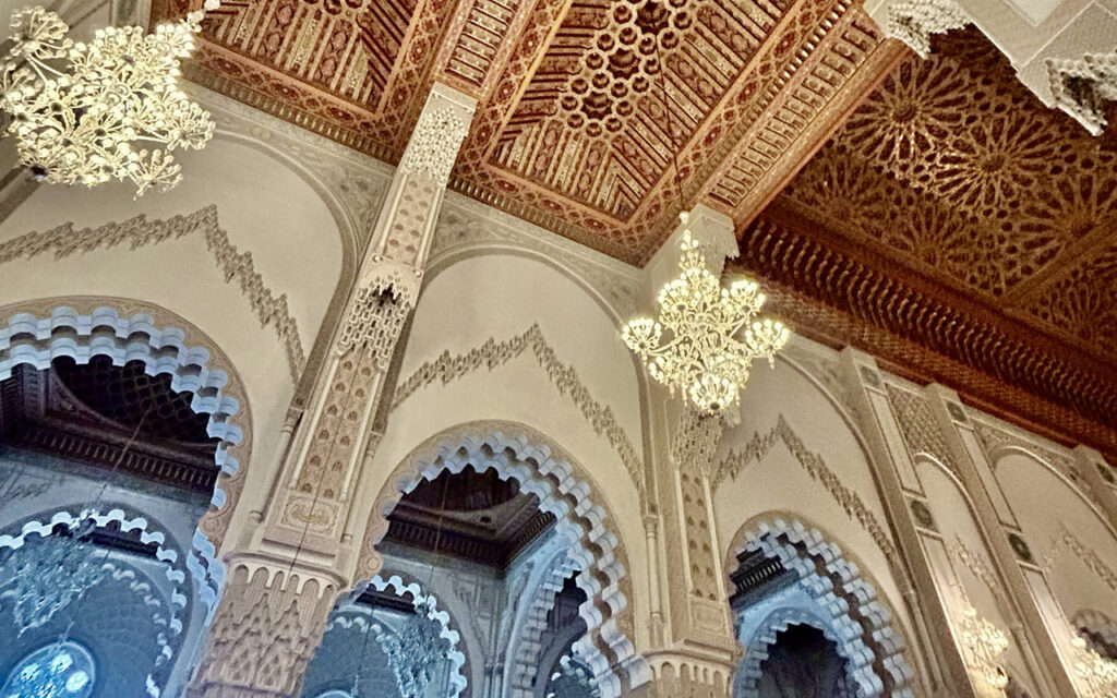 Hassan II mosque Casablanca, Morocco.