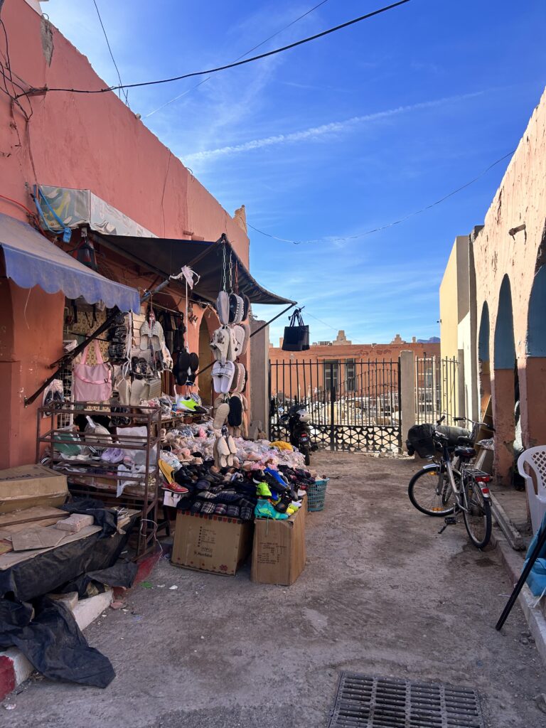 street market in Morocco