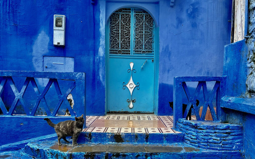 Why is Chefchaouen blue?